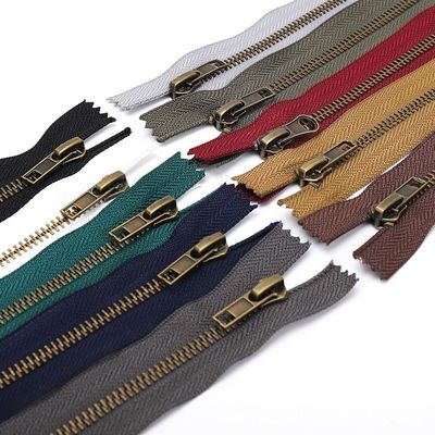 # 5 Metallverschluss mit dichtem Ende, Farbe für Kleidung