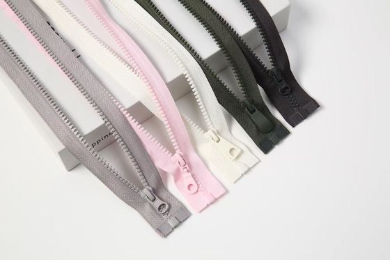 Kleidungsstücke mit hoher Verwendung von Harz #5 Kunststoffverschlüsse in schwarz rosa grau