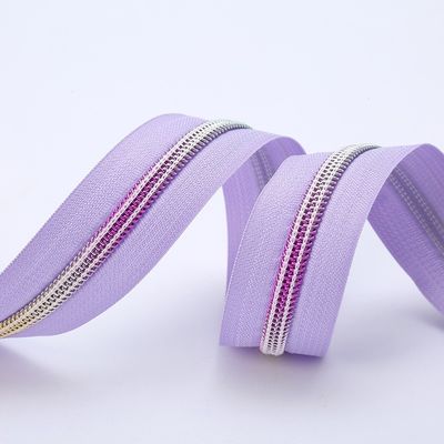 #5 Nylon-Zipper Regenbogen-Zähne für Bekleidung Vorstadt-Kleidung