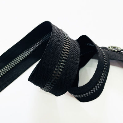 Nähen Zubehör Offener Ende Zwei-Wege Typ 3# 5# 8# Custom Tape Farbe Ziehen Messing Reißverschluss für Stoff