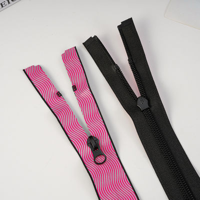 Fabrik Großhandel Custom 3# 5# 7# Nylon wasserdichtem Reißverschluss Auto Lock Verschiedene Arten von Nylon Reißverschluss für Kleidungsstücke