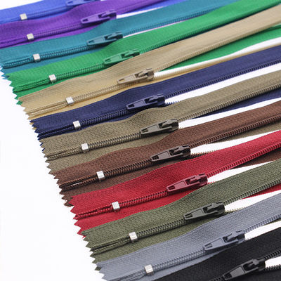 Heißer Großhandel Reißverschluss Oeko-Tex 100 für Tasche geschlossen automatisches Schloss 3# Nylon Reißverschluss für Hosen