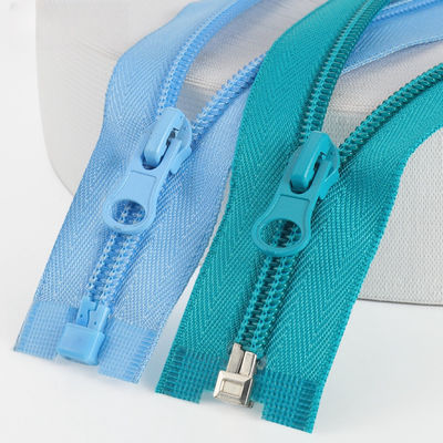 Fabrik Hot Wholesale 3# 5# 7# 8# 10# Nylon Langketten Reißverschluss gleiche Farbe Zähne Reißverschluss bunter Nylon Reißverschluss für Tasche Kleidung Schuhe