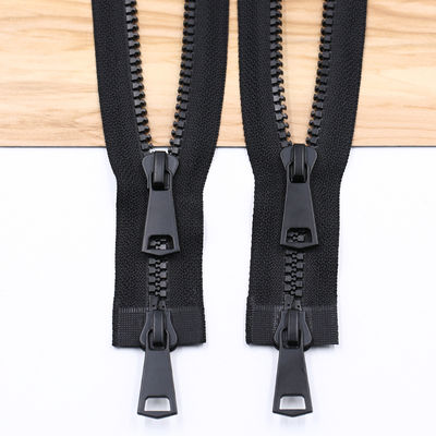 Standard-Zipper aus Kunststoff für ökologische und nachhaltige Produkte