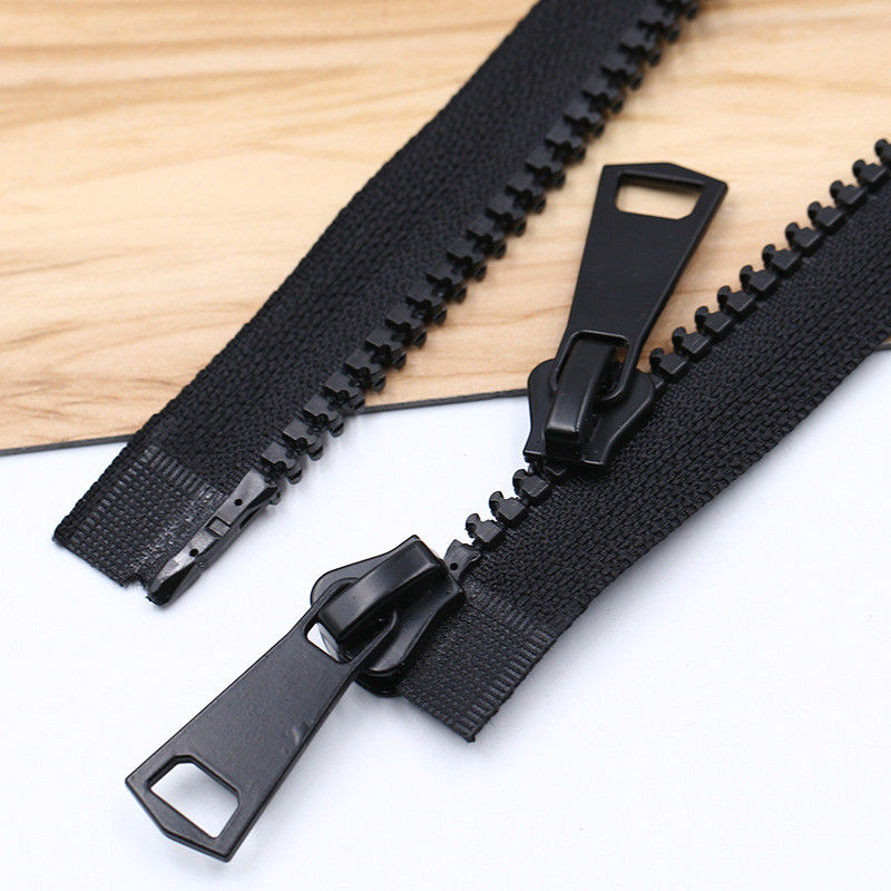 Standard-Zipper aus Kunststoff für ökologische und nachhaltige Produkte